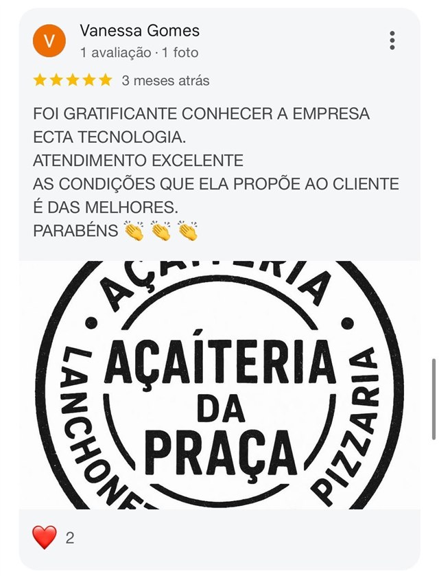 Depoimento de cliente ECTA Tecnologia